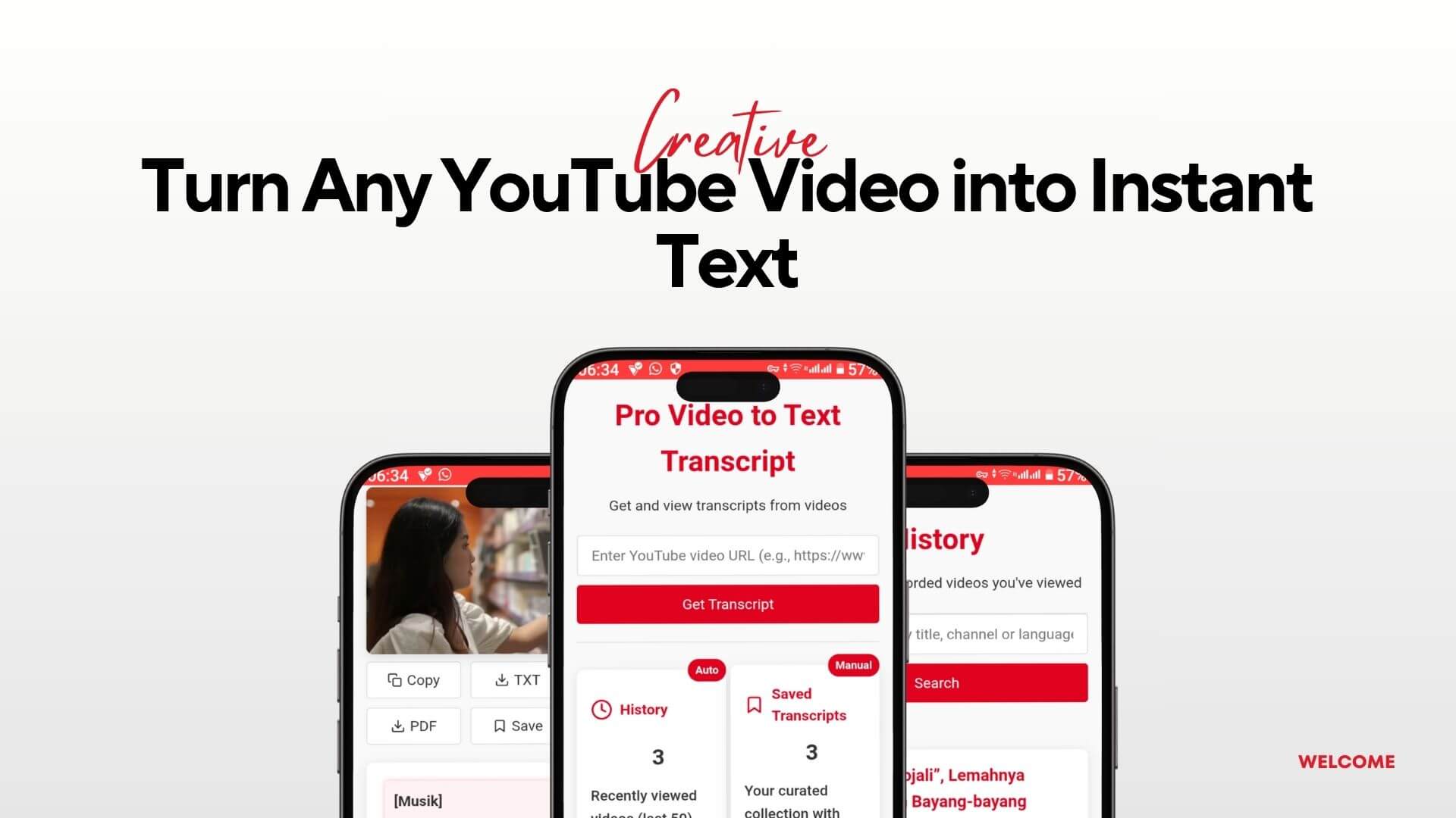 Pro Video Transcript on Google Play